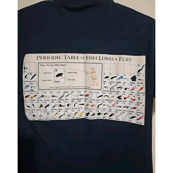 Columbia Short Sleeve TShirt Fishing Shirt Size Small - Picture 4 of 4